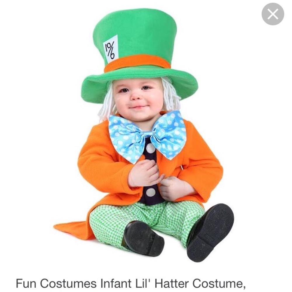 Baby boy Mad Hatter Costume